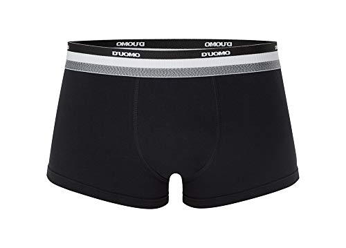 Cueca Sungão Algodão, Duomo, Masculino, Preto, GG
