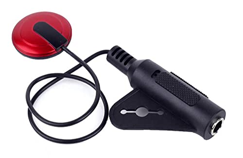 ギター ピエゾピックアップ アコースティックギター ライブ コンタクトタイプ マイク 干渉ノイズ除去 粘着式 ギター バイオリン バンジョーマンドリン ウクレレ用