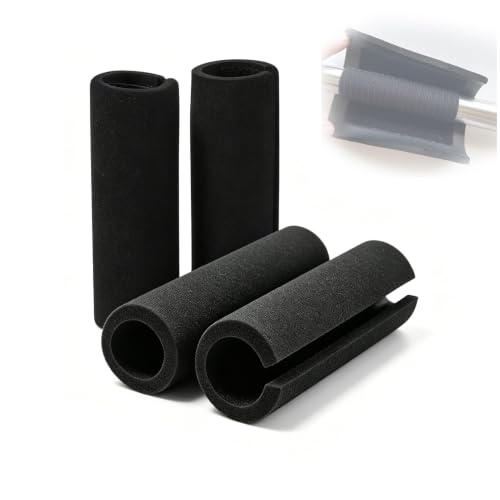 4Pcs Foam Handle Grip Cover with Fastening Hook and Loop