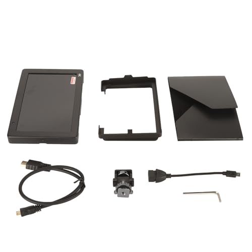 Image of 7 Inch Camera Field Monitor, 4K Input Output IPS 192x1200 Resolution 3D LUT Touchscreen with Customizable Shortcut Keys for Professional Video Production Equipment
