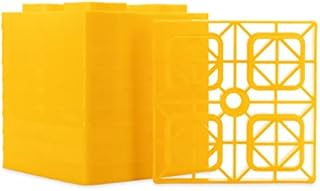 Camco Heavy Duty Leveling Blocks, Ideal For Leveling Single and Dual Wheels, Hydraulic Jacks, Tongue Jacks and Tandem Axles (10 pack) (44510)