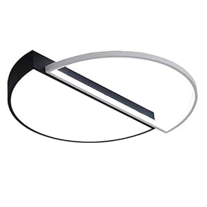 XYZMDJ Lumière au Plafond – encastré Plafonnier Dimmable Blanc Chaud brossé Ronde d’appareils d’éclairage