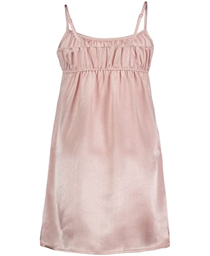 Calvin Klein Girls' Sleeveless Slip Dress with Elastic Back and Monogram Patch2