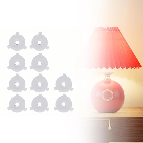 Image of 10 Pieces Lamp Shade Reducer Rings Lamp Rings Sturdy Lamp Accessories Washer E27 to 11mm|Home & Garden|Lamps, Lighting & Ceiling Fans|Lamp Shades