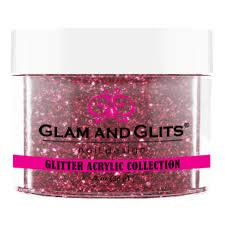 Glam & Glits Glitter Acrylic Collection (22 BURGUNDY RED)