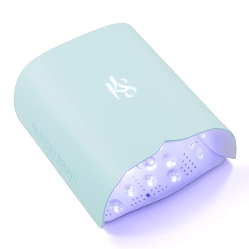Image of KIARA SKY Beyond Pro V3 UV LED Nail Lamp Blue - Cordless Rechargeable Gel Lamp w /Smart Sensor, Flashcure Low Heat Mode, Full-Hand Coverage & Timer for Gel Polish, Builder Top Coat 48W (240v)