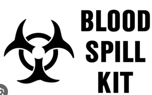 Image of DEMEANOR Blood Cleanup Spill Kits (10 LTR HANDLE BOX)