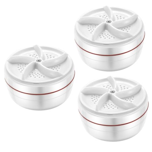 3 Piezas Mini Lavadora Mini Lavadora Mini Lavadora Portátil Pequeña Lavadora Lavadora De Viaje Lavadora Inteligente Para Fregadero Lavadora Pequeña Lavadora De Plástico HOMSFOU