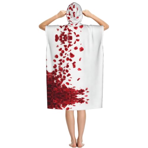 Poncho à capuche microfibre absorbant peignoir à langer surf - 3