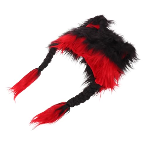 Bonnet oreilles de chat en peluche VALICLUD doux pour déguisement cosplay