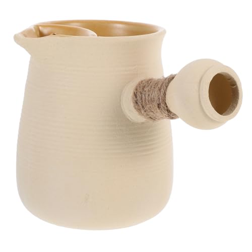 OKUMEYR Boiling Teapot for Outdoor Camping Stovetop Kettle Ceramic Pot Large Capacity Heat Resistant Versatile