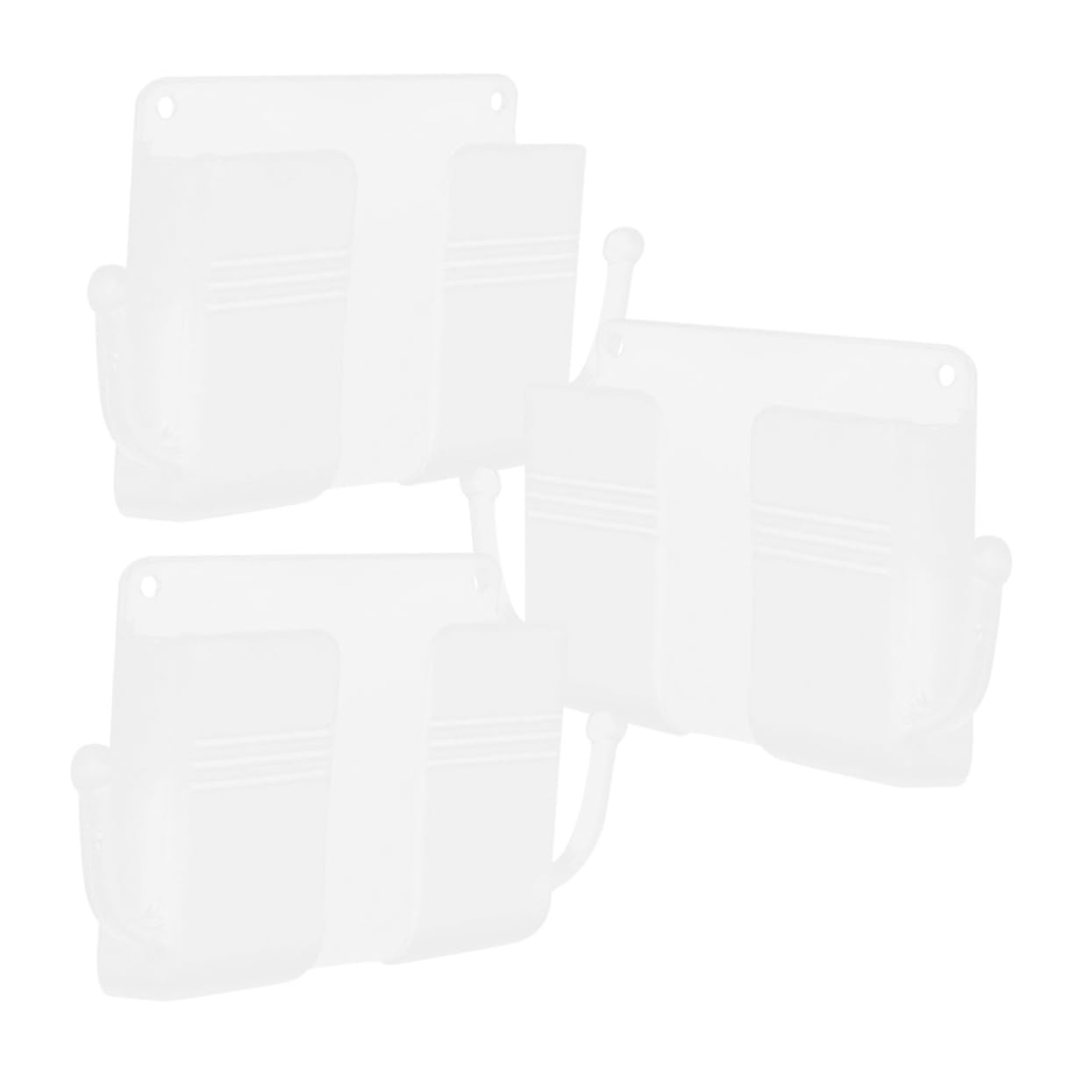 NUOBESTY 15stücke Teiliges Wandhalterung Für Handys Selbstklebender Fernbedienungs-organizer Praktische Aufbewahrungsbox Für Tv Und Klimaanlagenfernbedienungen Einfache Installation Für