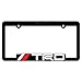 (2) TRD License Plate Frames Toyota Racing Development 3D Letter Frame Brackets (1-Pair)