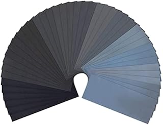 Sandpaper, Bst4u 120 to 5000 Girt Wet and Dry Sanding Paper for For Car Polishing, Wood Furniture Sanding and Metal Sanding | Water Resistant