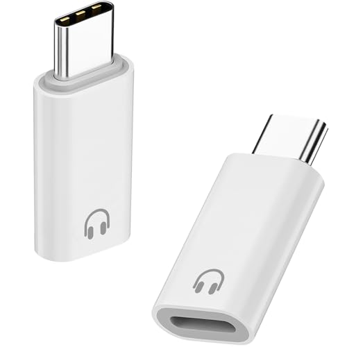 AreMe USB C to Lightning Headphone Audio Adapter 2 Pack