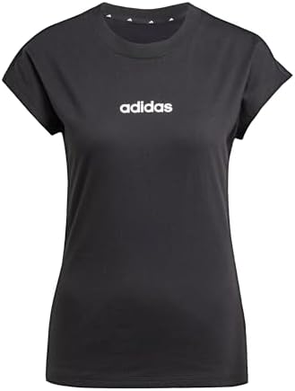 adidas Women's Camiseta Essentials Linear Cotton
