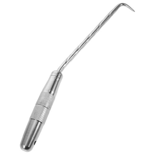 MUCKLILY Manhole Cover Lifting Tool Heavy Duty T-Shape Hook Sturdy Iron for Construction