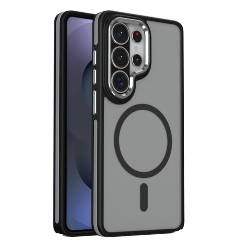 Coque magnétique pour Samsung S26 fine pour charge sans fil auto