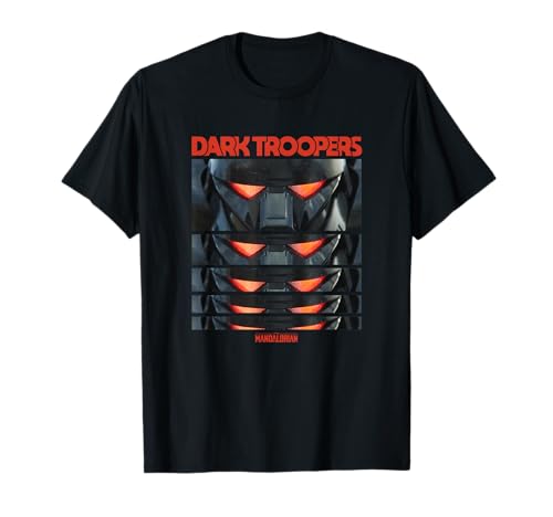 T-shirt Star Wars The Mandalorian Dark Troopers vêtement geek homme et collectionneur