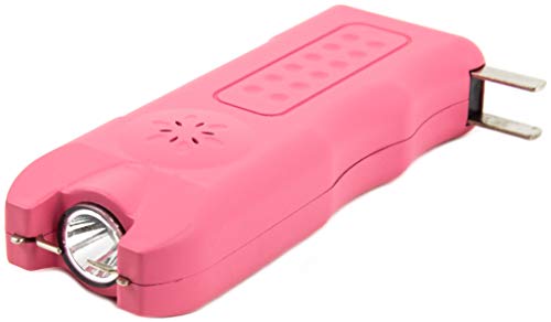 Police Stun Gun 628-59 Billion Mini Rechargeable With Siren Alarm Led Flashlight, Pink #TOP6