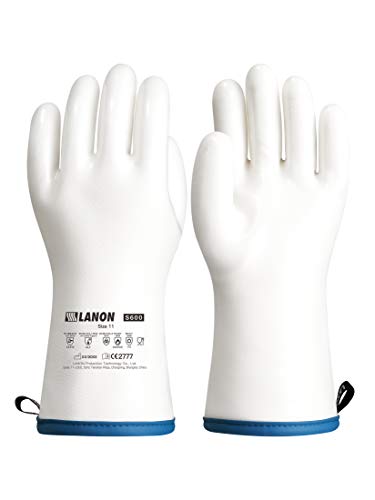 LANON Liquid Silicone Gloves, Heat Resistant Oven Gloves