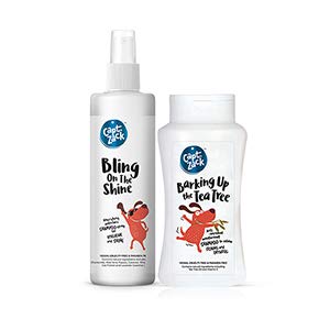 Captain Zack Combo | Barking Up The Tea Tree Shampoo-200ml + Bling On The Shine Waterless Shampoo-250ml