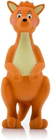 Mizzie the Kangaroo | Baby Teething Toy | Natural Rubber Squeaky ...