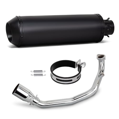 Tuyau silencieux d'échappement universel scooter GY6 125CC 150CC 200CC avec tube avant et DB Killer
