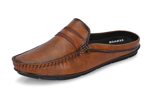 Image of Server Loafers for Men Casual Shoes | Slip-on Closure | Stylish Slip on Cut Shoe | Perfect Business Casual |Back Open Shoe | Men's Loafer Shoe