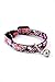 Japanese Chirimen Cat Collar with Bell Vegan Leather (Purple)