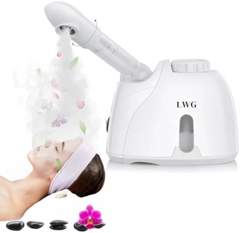 Maquina Spa Facial Vapor Limpeza Profunda da Pele Mantem umidade ...