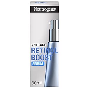 Neutrogena Retinol Boost Serum (30ml), hoch wirksames Anti-Age Gesichtsserum mit Retinol, Myrtenblatt-Extrakt…