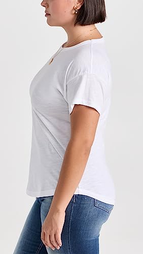 Madewell Women's Whisper Cotton Rib Crewneck Tee4
