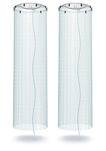 PAFEN 2X Schutzfolie für Tomatenpflanze Pflanzkübel - Tomatenschutzfolie Pflanzenschutzfolie Tomato Grower Pflanzen Tomate Garten Terrasse