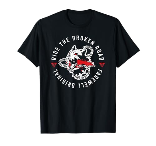 Days Gone Ride The Broken Road Farewell Original Big Logo Camiseta
