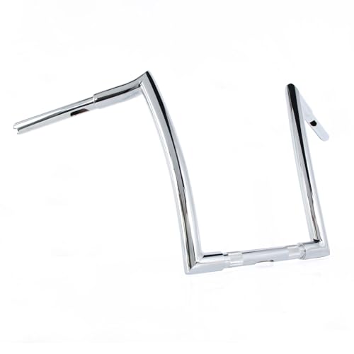 1インチ ハンドル バー Zバー 14インチ インチバー エイプバー クローム メッキ アメリカン アップハンドル カスタム