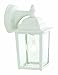 Thomas Lighting SL94238 Hawthorne Outdoor Wall Lantern, Matte White, 6.5"L x 5.5"W x 10"H