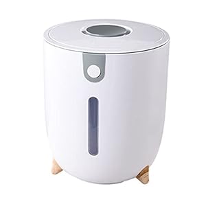 BESTonZON Rijst Opslag Container Verzegeld Houder Bin Dispenser Perfect Voor Rijst Meel Granen Suiker Droog Voedsel…