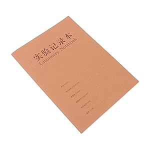 Operitacx Experimentierheft Labor Notizbuch 1Stk