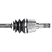GSP NCV75095 CV Axle Assembly - Compatible with Select Kia Sportage; Left or Right Rear (Driver or Passenger Side)