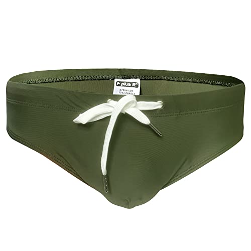 Mens Swim Briefs Pouch Pad Bulge Beach Volleyball Sunbathing Surfing