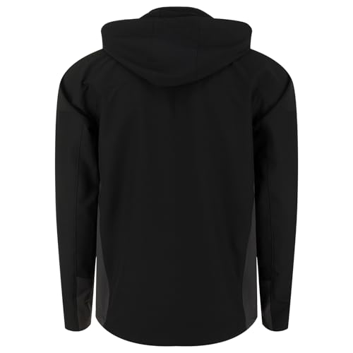 DRAKE Men's Rain Brake Durable Adjustable Lightweight Stretchy DWR Water Repellent Outdoor Casual Softshell Hooded Jacket2