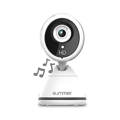 Summer Infant Baby Pixel Zoom HD Video Baby Monitor with 5" Display & Remote Steering Camera, Clearer Nighttime Views & SleepZone Boundary Alerts, High Definition