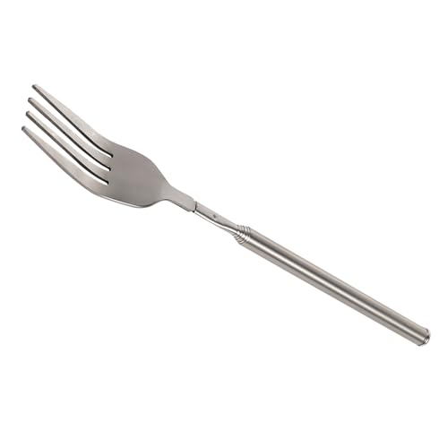 Verlängerte Gabel, Grillgabel, Teleskopgabel Verlängerte Grillgabel, Teleskop-Grillgabel Grillspatelgabel, Grill für