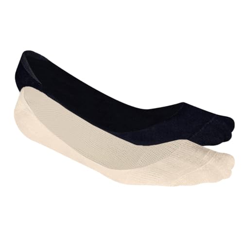 Image of HEELIUM Bamboo No Show Socks for Women | Odour Free & Breathable | 3X Softer than Cotton Socks | Low Cut Socks | Size (UK 3-7)