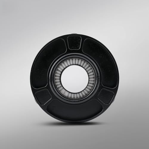 Tuyau d'échappement moto en inox noir 51mm pour remplacer le pot d'origine