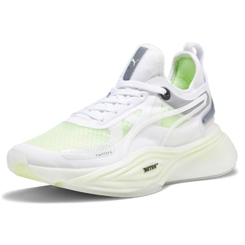 PUMA Womens Pwr Nitro Squared Training Sneakers Shoes - Green, White - Size 8 M2