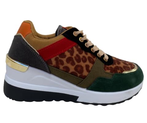 Benavente Zapatilla Deportiva Paulina Leopardo