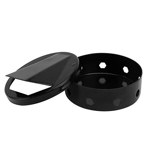 ibasenice 1pezzi Affumicatore Barbecue Acciaio Inox Scatola Quadrata Per Affumicare Scatola Per Affumicare i Trucioli Di Legno Vassoio Per Barbecue Facile Da Usare e Trasportare