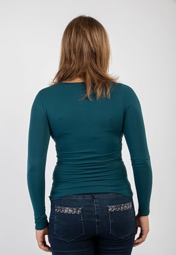 Ragno Maglia Girocollo Da Donna In Jersey Di Viscosa D794A9 - 6